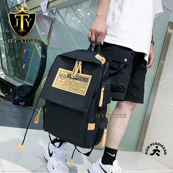 ASLI Tas Ransel Bag Backpack Gendong Punggung Anak Sekolah SD SMP SMA Laki Cewek Anti Import READY