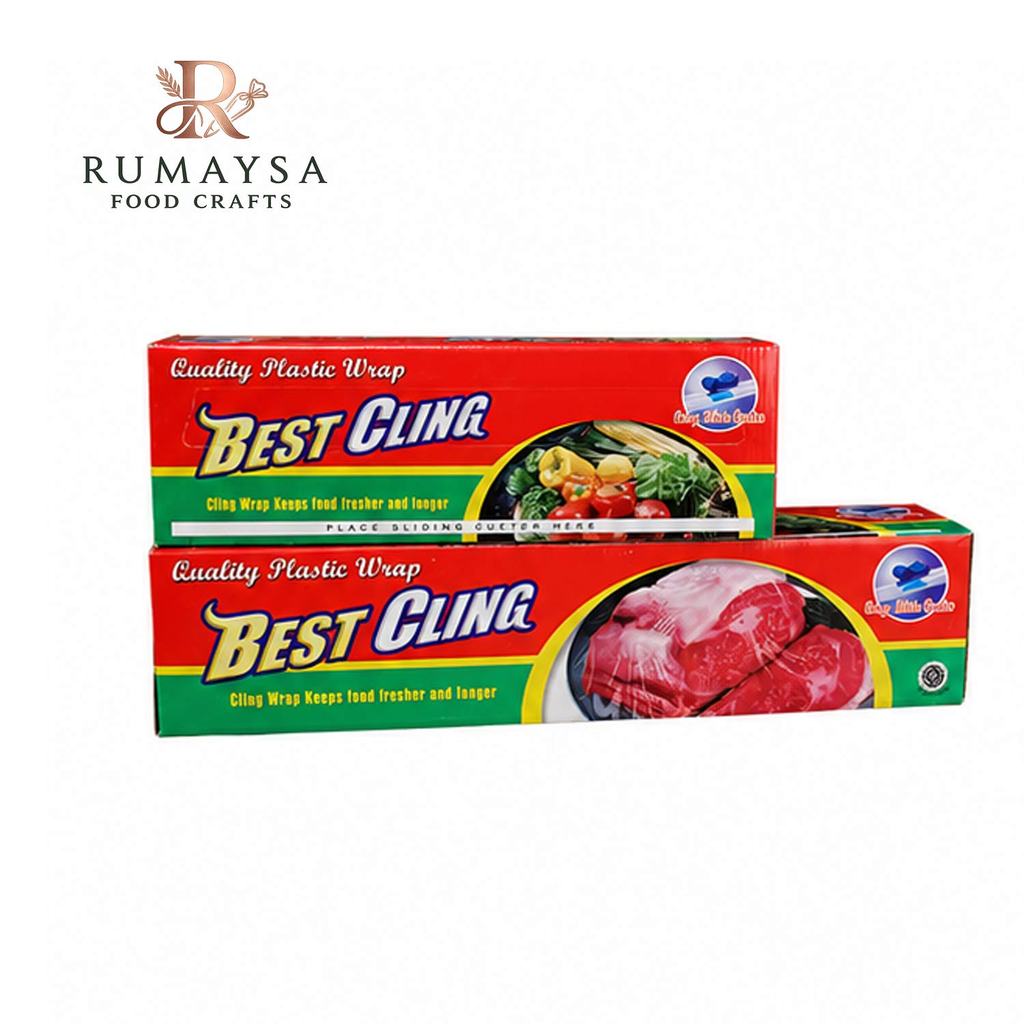 Best Cling Wrap Besar Plastik Wrap Makanan Food Grade Roll Besar Untuk Bakery, Catering & Food Servi