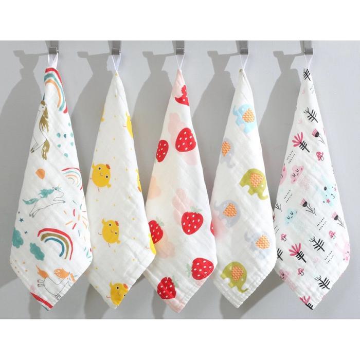 Sapu Tangan Muslin Sapu Tangan Bayi slap Bayi Sapu Tangan Bayi Lembut