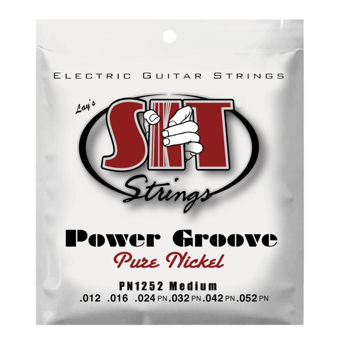 Sit Pn1252 Medium Power Groove Pure Nickel Electric Strings Terbaru