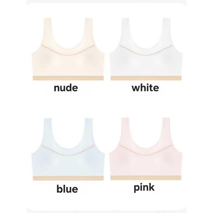 TOKYOBERRY TIANA BRA PAKAIAN DALAM NITA REMAJA SPORTY SPORT MINISET PEREMPN ADEM KATUN Bh