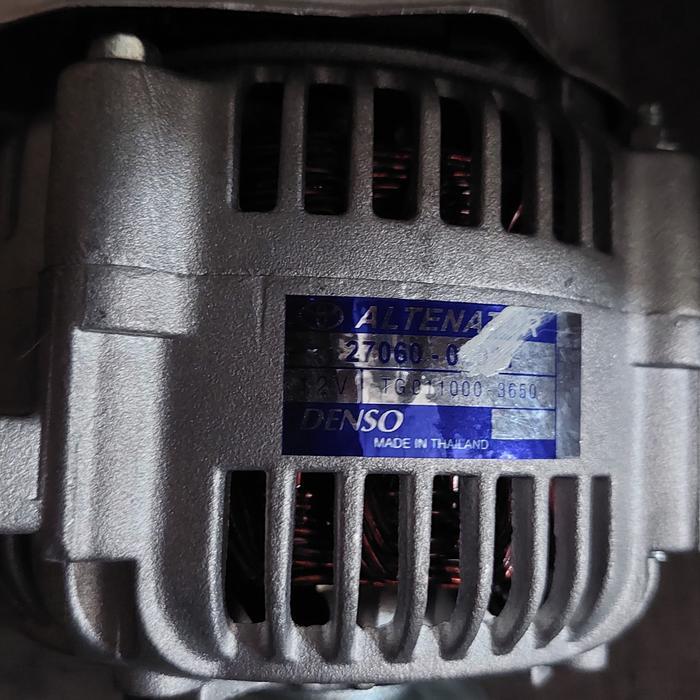 Alternator Toyota Starlet Kotak Kapsul 12V 60A Denso Thailand
