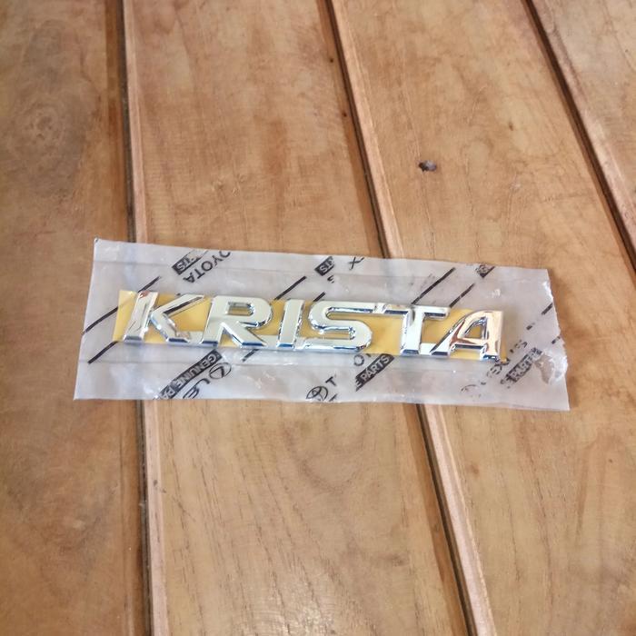 Logo Emblem Toyota Kijang Krista Original