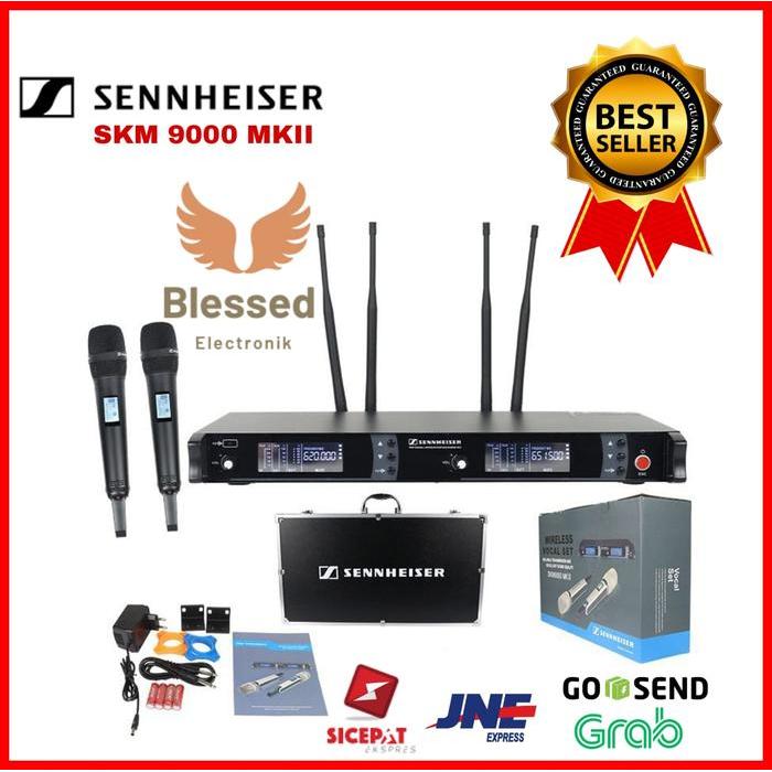 Premium Mic Sennheiser Wireless Skm9000 / Microphone Skm 9000 Multi Channel Original