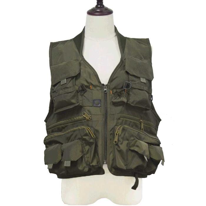 Deukio Rompi Pancing Fishing Vest Quick Dry Jacket XL - GDS09