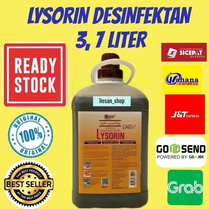 TERBARU YURI LYSORIN 3.7 LITER READY pembersih desinfektan PROMO
