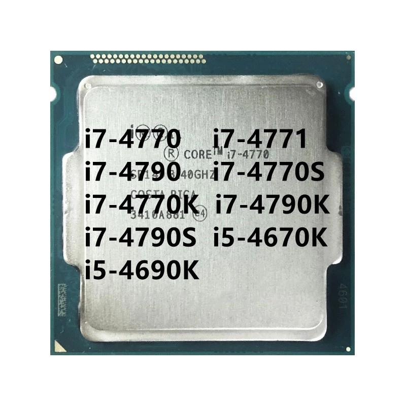 i7-4770 i7-4771 i7-4790 i7-4770S i7-4770K i7-4790K i7-4790S i5-4670K i5-4690K Quad Core CPU