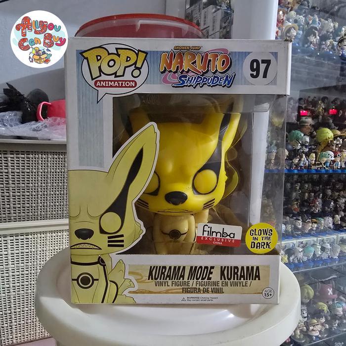 FUNKO POP NARUTO KURAMA MODE GLOW IN THE DARK