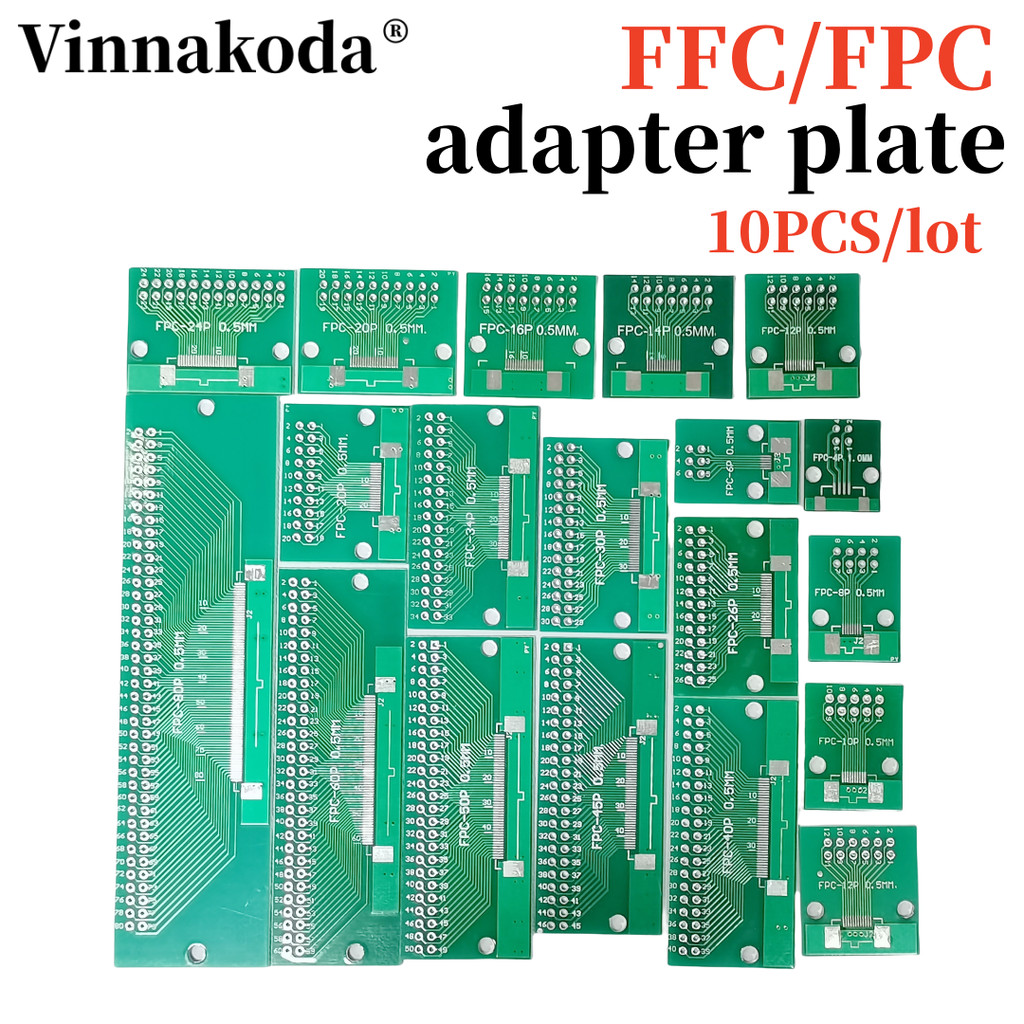 10PCS FFC/FPC adapter plate 0.5 to 2.54MM