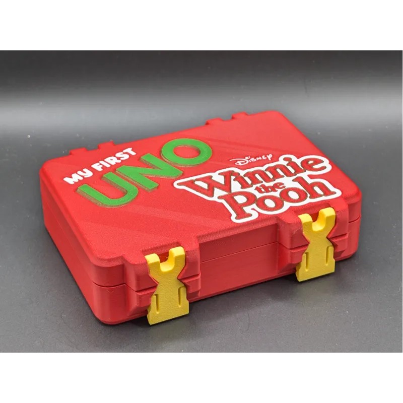 Case tempat kotak kartu card holder uno Winnie The Pooh storage box