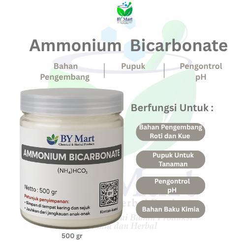 BY KIMIA & HERBAL - Ammonium Bicarbonate / Amonium Bicarbonate - Pupuk