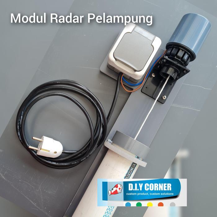 Modul Radar Pelampung untuk Kolam Ikan dan Kolam Koi