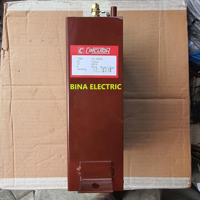 CAPASITOR / KAPASITOR CIRCUTOR CV-10/400 10KVAR 400V CV 10 400V 400 V