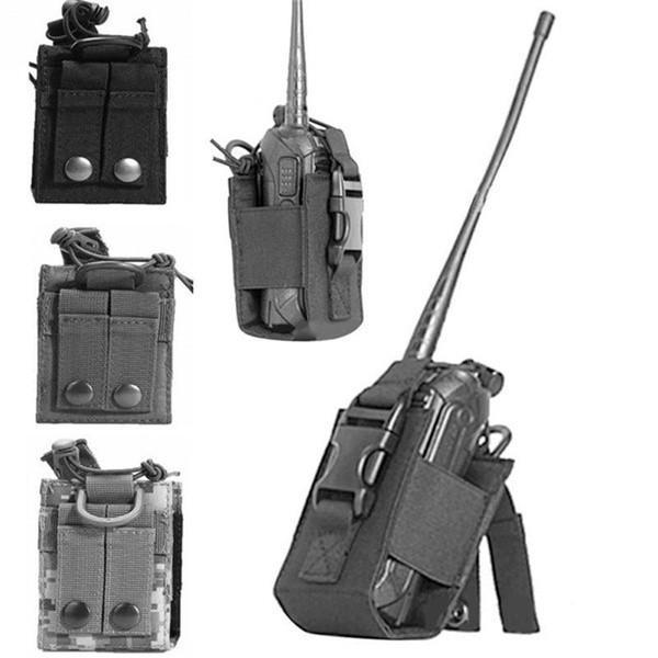 Everystr- W5 Tas Pinggang Nilon Ht Sarung Baofeng Icom Kantong Case Pelindung