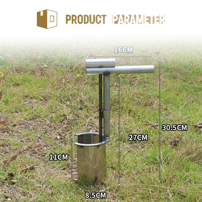Alat Penanam Umbi Taman/Penyebar Tabur Baja Karbon/Transplanter Padi Gagang Panjang/Peralatan