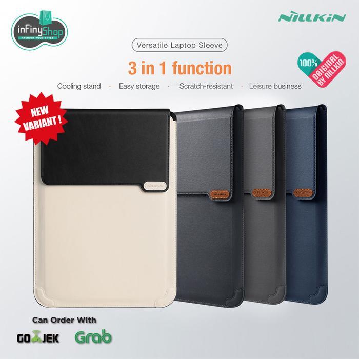 Nillkin Laptop Sleeve 14 Inch Multifungsi Laptop Sleeve,Mouse Pad,Adjustable Stand
