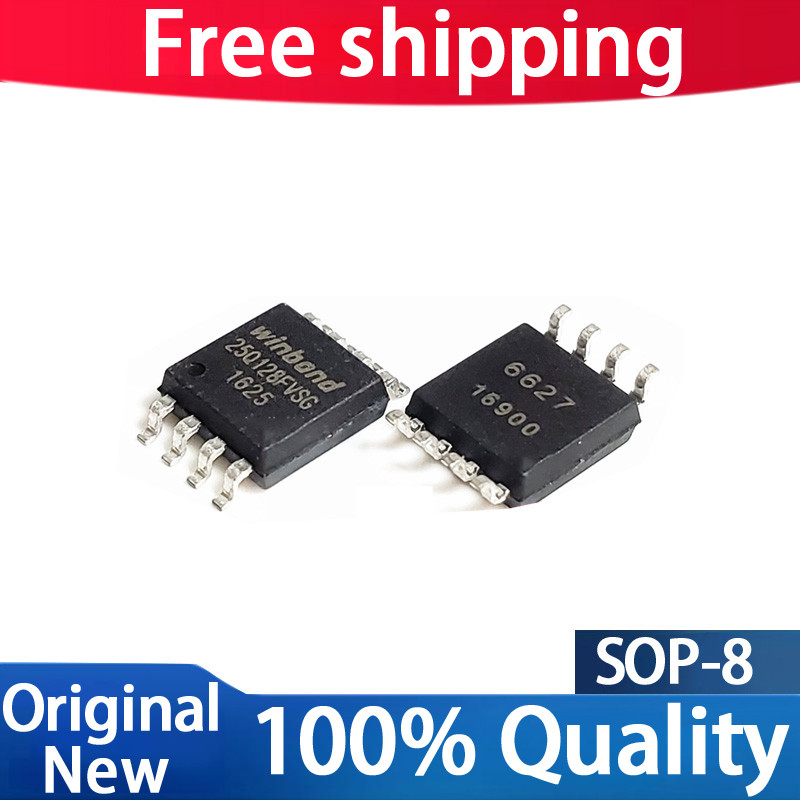 (5piece)100% New W25Q128FVSSIG W25Q128FVSG 25Q128FVSIG 25Q128FVSG 25Q128 sop-8 Chipset