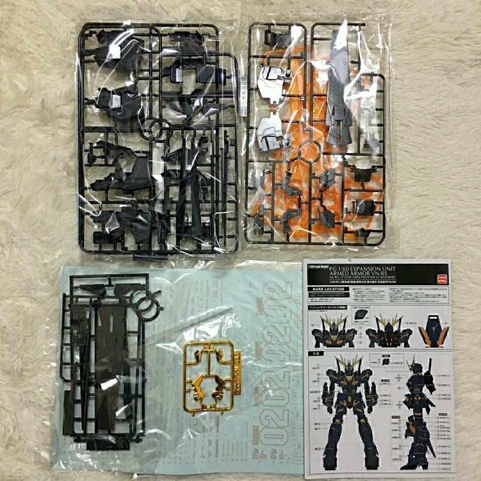 In Stock Daban Assembly Model Kit Accessories For PG 1/60 Unicorn 02 Banshee Norn Expansion Unit