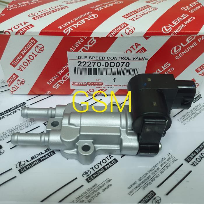 Isc Komplit Idler Speed Control Toyota Vios Lama Altis Camry Asli