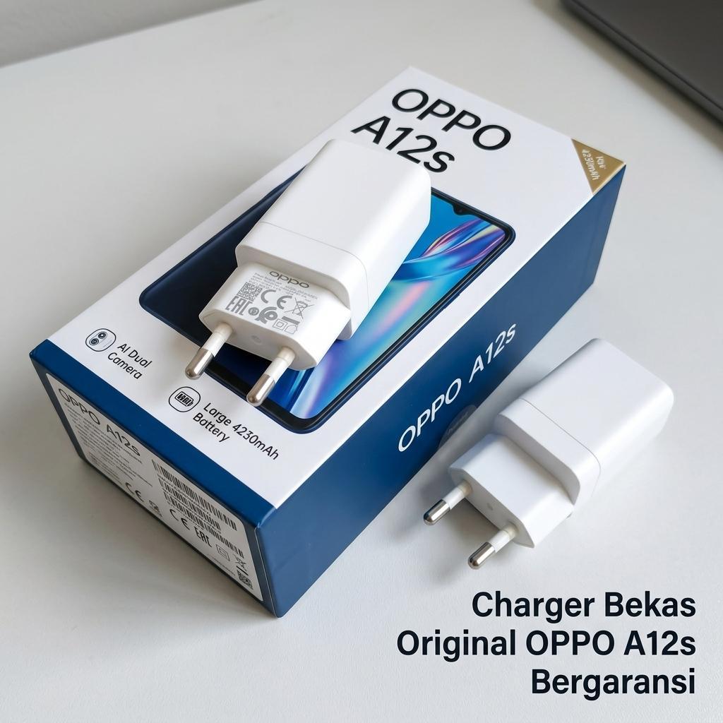 Batok Charger OPPO AK779GB Original Bekas Fast Charging VOOC 20W 5V 4A Cocok OPPO A12s