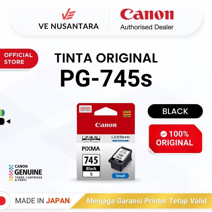 Tinta Original Canon Pg745 Small Black - Tinta Canon Printer Mg2570S Ts207 Ts307 Ts707 Tr4570S