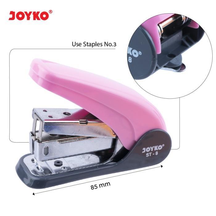 STAPLER STEPLER JEPRETAN JOYKO ST-8 POWER SAVE