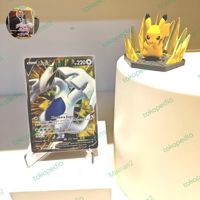Lugia V sr s12 pemicu paradigma pokemon tcg indo