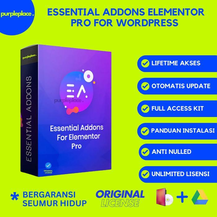 Essential Addons for Elementor Pro License Lifetime