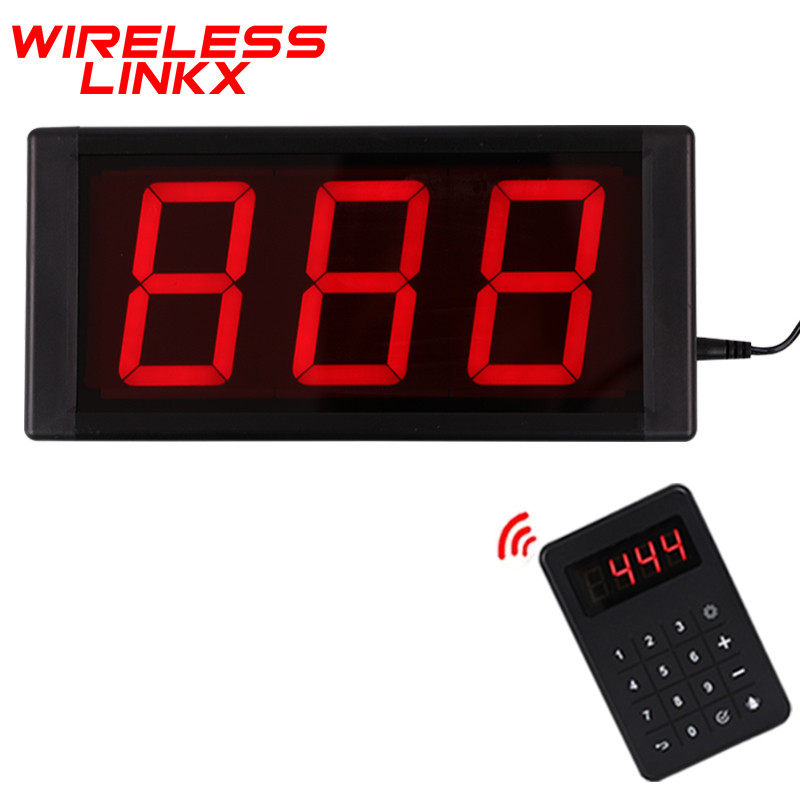 Number Calling System Wireless Queue Calling System Restaurant Pager Queue Management System
