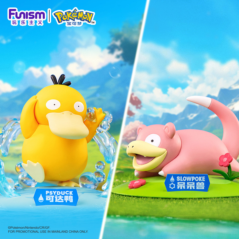 FUNISM Genuine Pokemon Action Figures Pikachu Mewtwo Figurine Gardevoir Sylveon Anime Collect Model