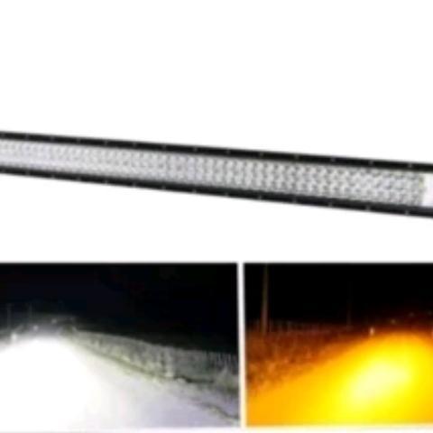 Lampu Tembak Combo Led Bar 105 Cm 5 Mode Offroad Putih-Kuning