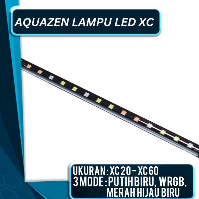 ganti warna Lampu led celup aquarium 3 mode cahaya