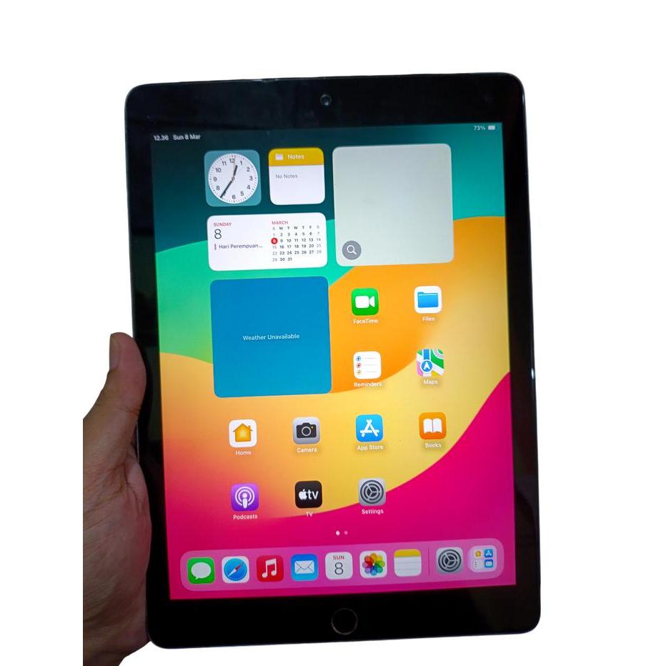 iPad 6 Apple A10 Fusion Retina 9.7 inch 2GB/128GB Second Siap Pakai
