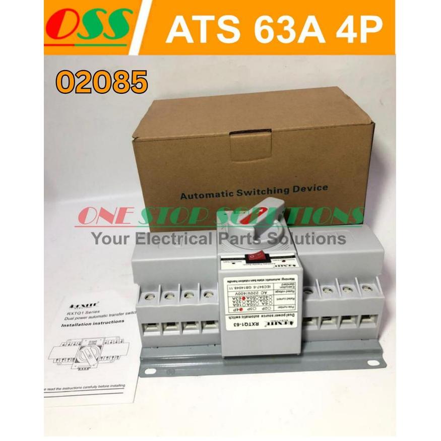 Ats 63A 4P Automatic Transfer Switch Pln Genset