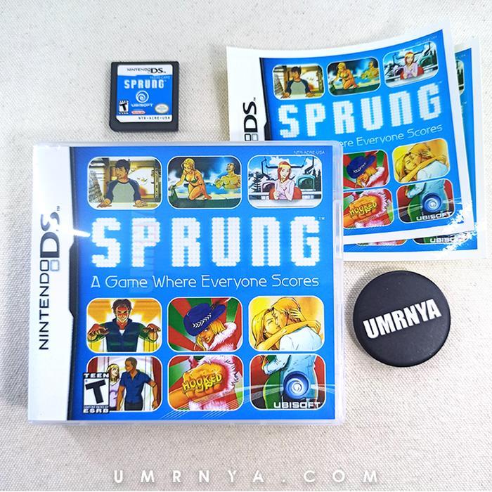 Kaset Original Sprung Everyone Scores US Nintendo DS 3DS NDS NDSL FAT