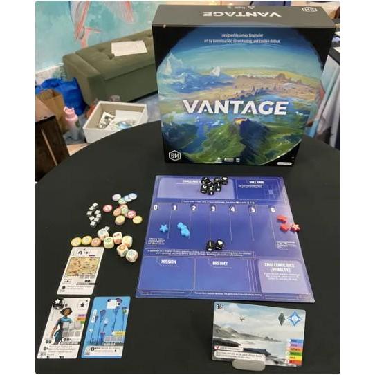 Promo Vantage Board Game Boardgame
