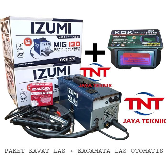 SALE MESIN LAS CO2 IZUMI MIG 130 / TRAFO LAS IZUMI MIG 130 / IZUMI MIG 130
