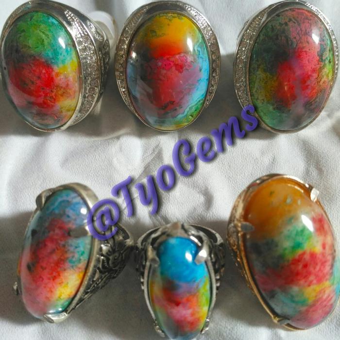 Cincin Batu Pancawarna Edong