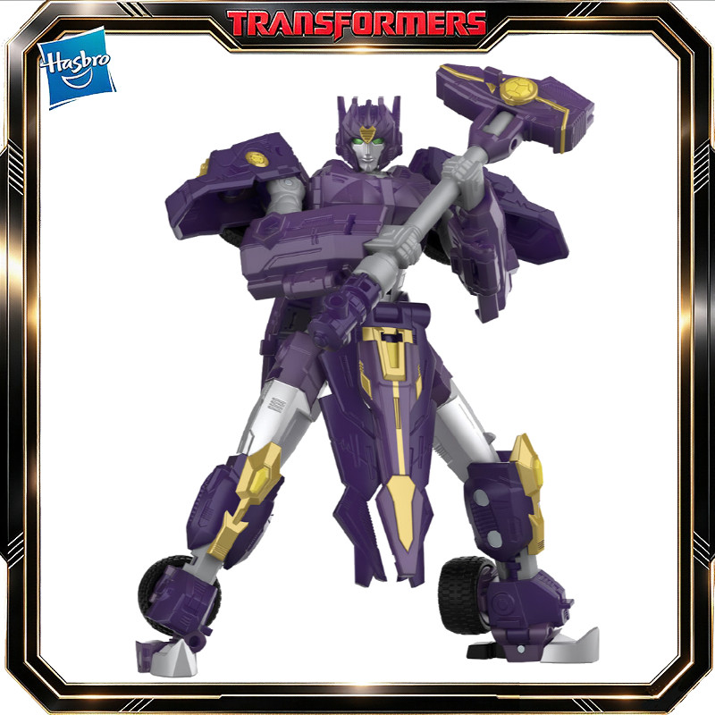 InStock Hasbro Classic Transformers Toy Age Of The Primes Deluxe Class Solus Prime Action Figure