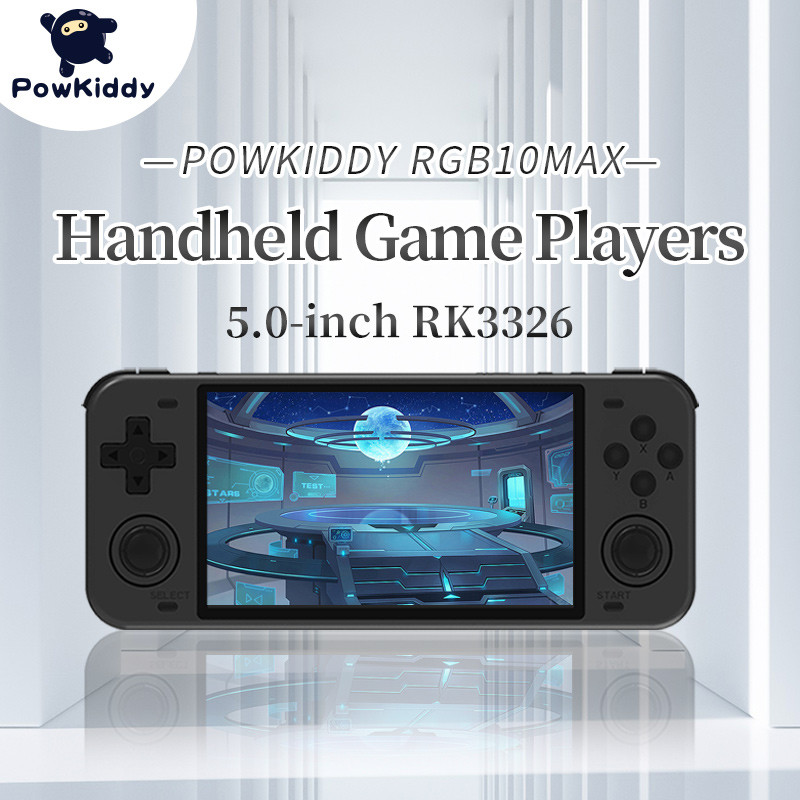 POWKIDDY RGB10MAX Handheld  Game Console Linux OS Retro Video Game