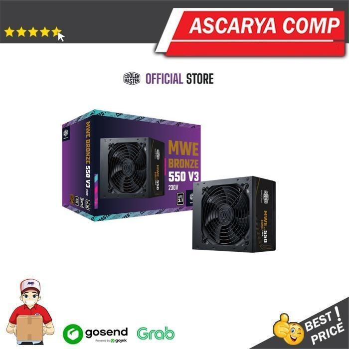 Psu Cooler Master Mwe 550 V3 Bronze - Mwe 550W 80+ Bronze