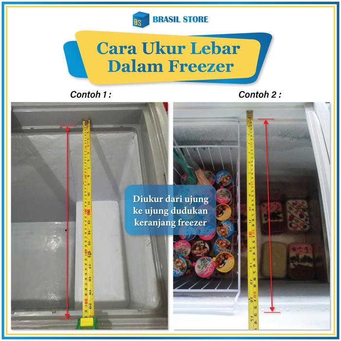 Official Keranjang Freezer / Rak Freezer / Keranjang Box Freezer / Keranjang Freezer Box Semua