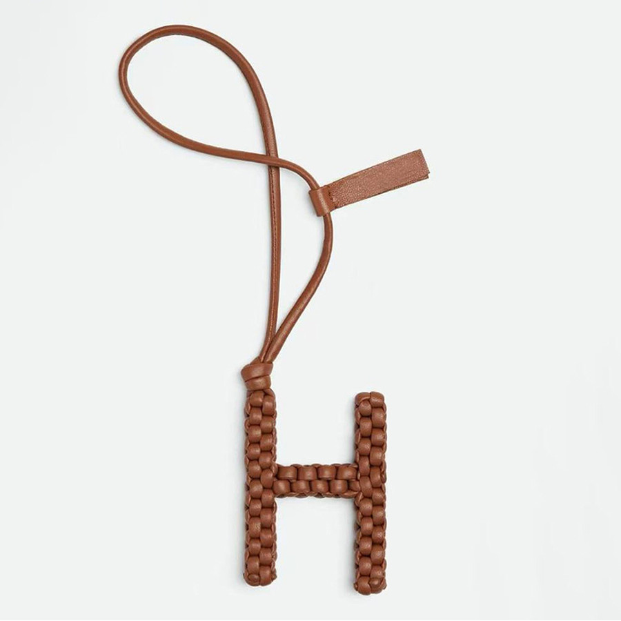 Woven Leather Bag harm For Women Bags Fion Handwoven Leather Highend Pendant Ornament Deoration Bag