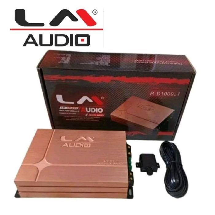 Power Monoblock LM AUDIO R-D1000.1 Class D 12 Volt Amplifier Subwofer Subwoofer 1 Channel Monoblok