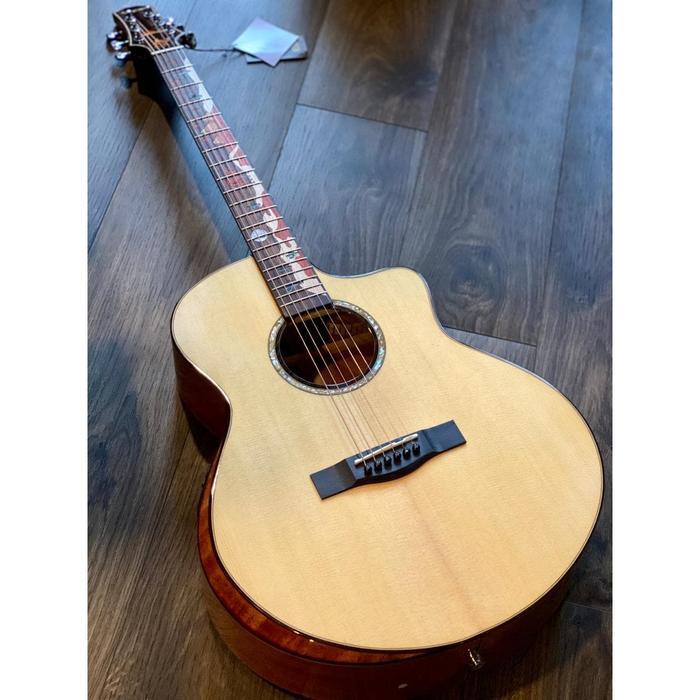 SQOE SPAIN A800-SK BEVEL CUT WITH SOLID SPRUCE TOP IN NATURAL