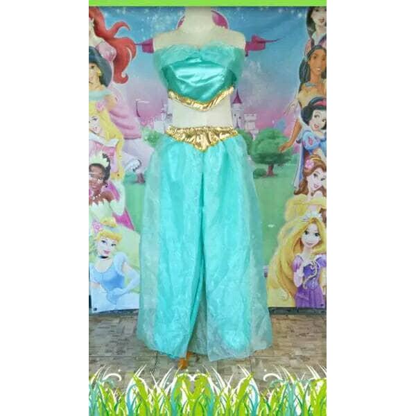 ORIGINAL Kostum Disney Princess Jasmine Dewasa Import READY STOCK