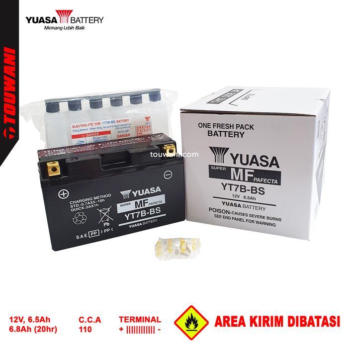 Aki Baterai Motor Triumph Daytona 675 Yamaha Zuma 125 YT7B-BS