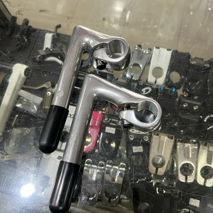 Promo  Stem Bangau 22.2 Model Quil Silver Not Nitto Alloy Kalloy Non Njs Allu