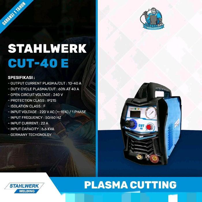 Mesin plasma cutting 40A merk Stahlwerk CUT-40E