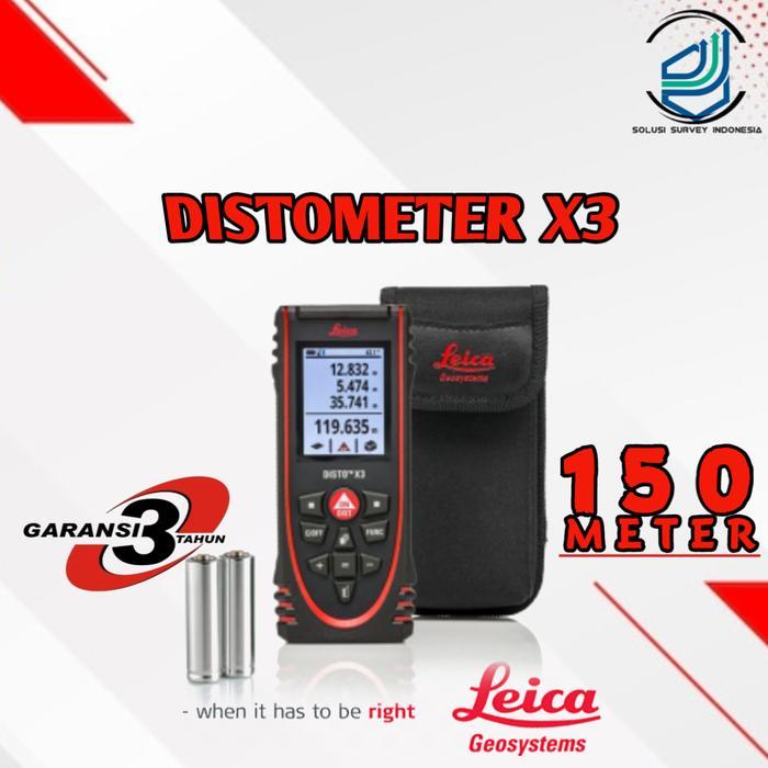 Meteran Digital Laser 150M/Meteran Laser Leica/Leica Disto X3